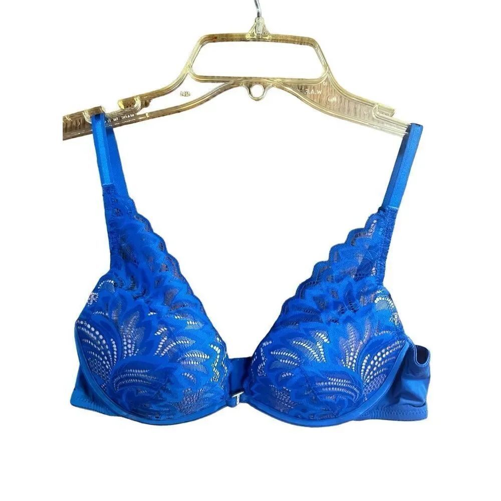 Adore Me Push up Bra (Blue ) Sz 32B NWT